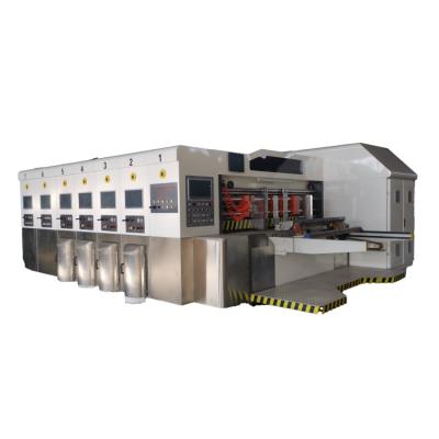 China Factory fully absorb type high speed corrugated carton box printing slotting die cutting machine with factory price for sale