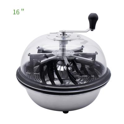 China Newest Silicone Spinning Cutting Machine 16inch Cordless Hydroponic Leaf Bowl Trimmer for sale