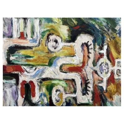 China Original Abstract Oil Paintings Canvas Abstract Wall Painting For Living Room Wall for sale