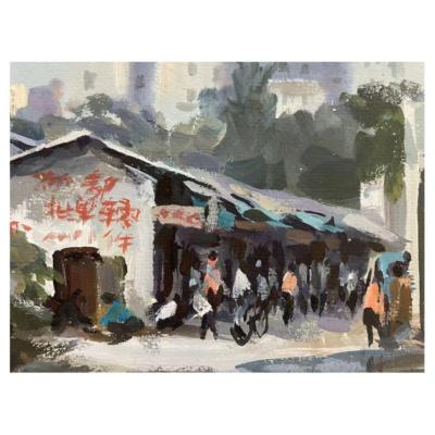 China Original modern special hot sale decorative portrait oil painting living room paintings landscape painting poster canvas for sale