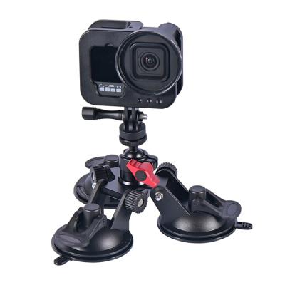 China Ourdoor Sports Camera YuanYu Action Accessory Hot Sale Car Windshield Screw Suction Cups Manufactures Phone Mount Holder Base For Gopro Tripod Mount for sale