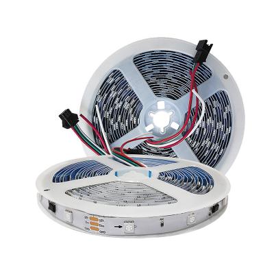 China Hotel Flexible 12V Series Connection Rgb LED Light Paste Strip Light 30 Lights for sale