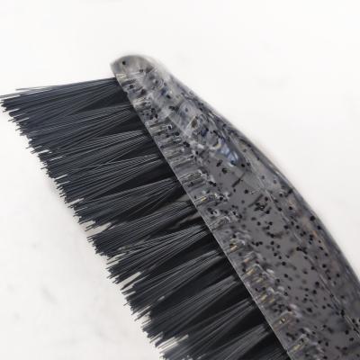 China High Quality Hand Held Square Sustainable Hot Selling Transparent Plastic Brush For Household Cleaning for sale