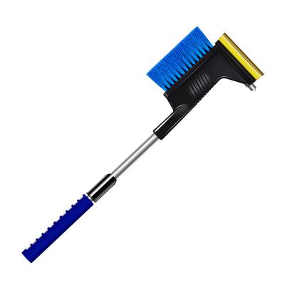 China Viable Multifunctional Extendable Car Snow Scrubber Cleaning Brush For Ice Snow Cleaning Brush for sale