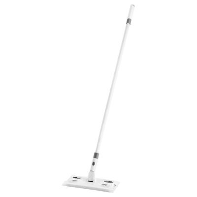 China Sustainable Household Disposable Steel Rod Broom With Vacuum Cleaner Paper For Mopping Wet And Dry Floor for sale