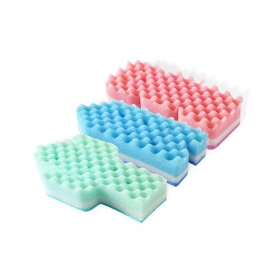 China Sustainable Home Using Cheap Safe Cute Magic Shape Kitchen Cleaning Sponge For Dishwasher Cleaner for sale