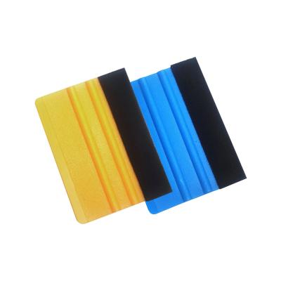 China 500PCS Sustainable Cleaning Squeegee 10cm Colorful Car Vinyl Applicator Tools Film Sticker Wrapping for sale