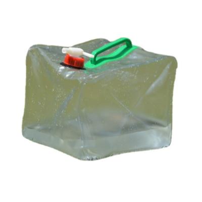 China Viable outdoor transparent portable collapsible folding bucket for water moving storage for sale