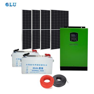 China Oulu 2kw 3kw Off Grid Solar Inverter 4kw 5kw DC To AC 220v/240v Hybrid Solar Converter for sale