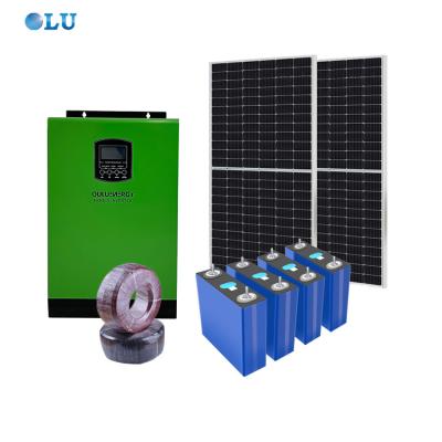 China 2kw 3kw 5kw 10kw off Grid Solar Power System with PV Solar Panel Battery Energy Generator for sale