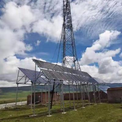 China 8KW Wind Hybrid Off Grid Solar Power System 24 Hours Work Time For Communication Base for sale