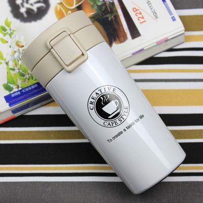 China Sustainable Wholesale Eco Friendly Insulated Coffee Mugs Stainless Steel Travel Mugs With Lid 400ml Coffee Cup for sale