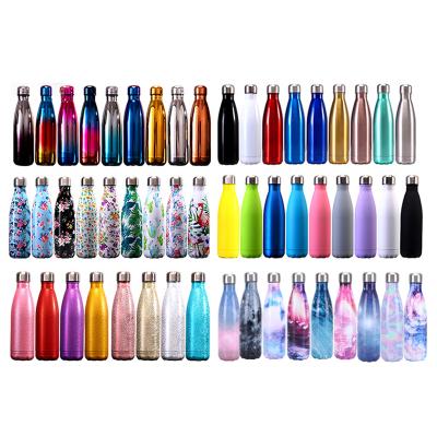 China Customzation Professional Hot Sustainable 304 Stainless Steel Double Wall Vacuum Insulated Thermal Flask Sports Cola Water Bottles for sale