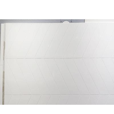 China Beautiful high quality MC-M5 4*20 shower wall panel culture marble bathtub surround wall for sale