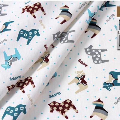 China Best Quality Elastic Twill Cotton Fabric Digital Printing Fabric for sale