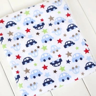 China Baby Blanket Sheets Bedding Set 100% Cotton Flannel Fabric Printed Fabric Textiles for sale