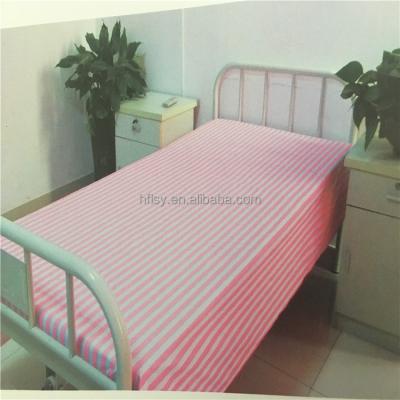 China Wholesale Cheap Disposable Single Size 100% Cotton Hospital Bed Sheet Stock for sale