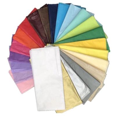 China Rustproof Colorful Custom Tissue Wrapping Tissue Paper For Gift Wrapping for sale