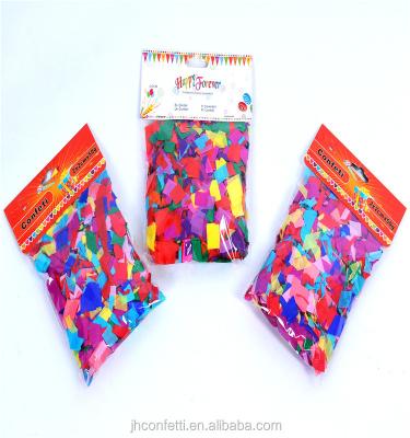 China Colorful Color Tissue Paper Wedding Paper Confetti For Rave Party Event Celebration for sale