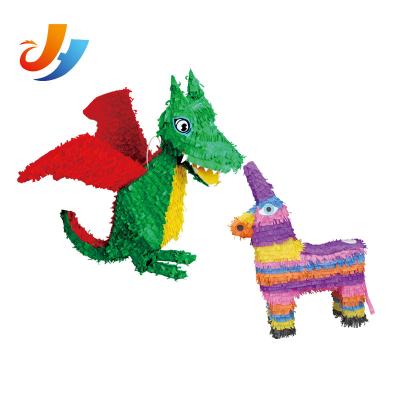 China Large Spells Pinata Dragon Tissue Paper + Tissue Cardboard Mini Christmas Decorations for sale