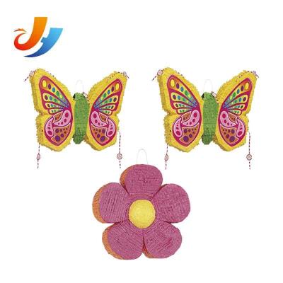 China 18gsm Silk Paper +Cardboard Fun Birthday Party Butterfly Pinatas 2017 for sale