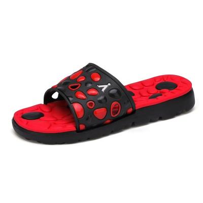 China Fashion trend factory wholesale men's beach sandals massage outdoor slippers shape sports slippers sandals for men for sale