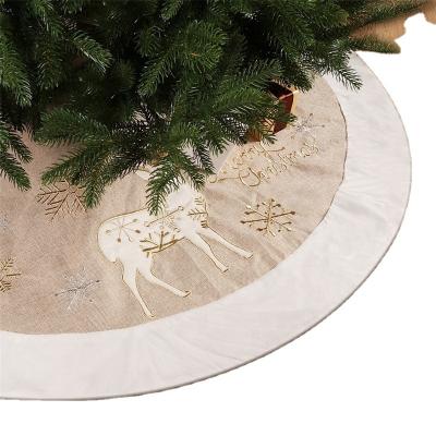 China 48 Inch Christmas Home Ornaments Christmas Tree Decoration Christmas Tree Skirt High Quality Christmas Tree Decoration for sale