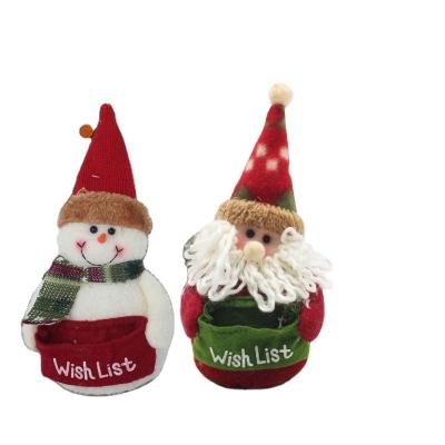 China Christamas Decoration Ornaments Santa Claus Cartoon Doll Christmas Atmosphere Snowman Layout Creative Gifts Christmas Decoration Supplies for sale