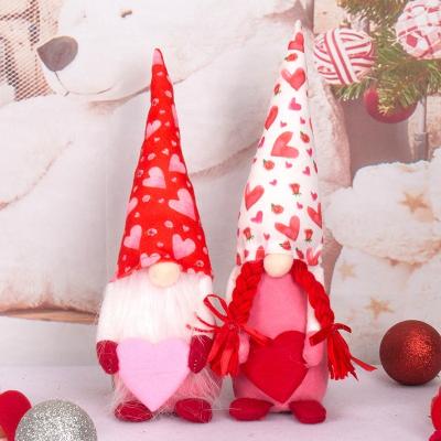 China Rudolph Doll Faceless Dwarf Doll Valentine's Day Decoration New Arrival Valentine's Day Gift Wedding Supplies for sale