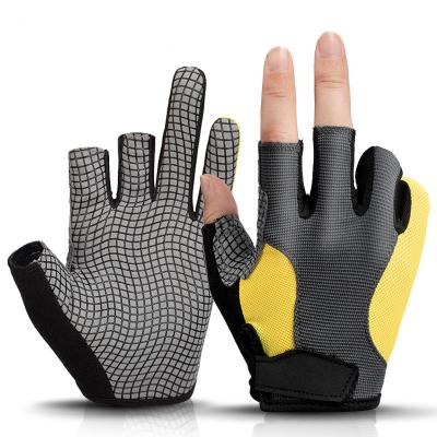 China Wholesale Anti Slip Gloves Anti Slip UV Protection Outdoor Sports Increasing Fishing Gloves For Cutting Resistance Fishing Gloves for sale