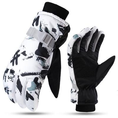 China Hot-selling winter gloves battery motorcycle gloves heat waterproof passionate touch screen gloves ski gloves for sale