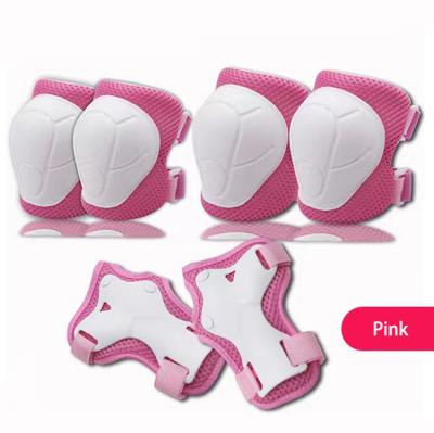 China Adjustable Elasticity Breathable 6 Pcs / Elbow Set Knee Pads Protective Wristguard Skateboard Multi Sports Gear For Youth And Child With Breathable Elbow And Knee Pads for sale