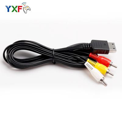 China Multimedia 1.8M/6FT RCA Stereo Audio Video AV Adapter Compound Cable For Sega Dreamcast for sale