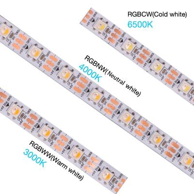 China Rgbw Cuttable Led Strip Light Dimmable Digital 5050 Super Bright Sk6812 Waterproof Sk6812 Super Bright Led Strip 5v for sale