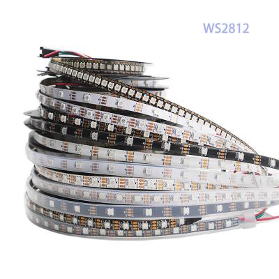 China Residential Accessible Waterproof smd WS2812 WS2812b 5V Strip Pixel Light Tira Luces High Density Dream Color 2812b IP65 IP67 2812 RGB LED for sale