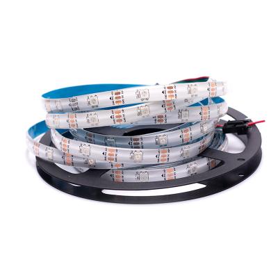 China RGB led strip with IC IP65 RGBIC WS2812B individually 5050 waterproof accessible led strip light for sale