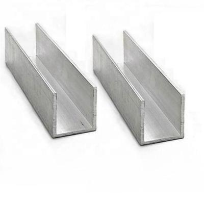 China Standard U Channel Direct Sales C Shaped U Channel Profile Stainless Steel U Channel for sale