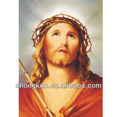 China High Quality Impressionist Islam 3D Lenticular Images of Jesus Christ for sale