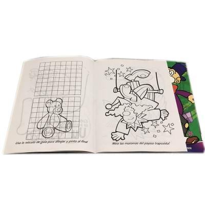 China High Quality Customized Baby Paper Memory Printing Eco-Friendly Custom Drawing Kids Coloring Book Coloring Book for sale