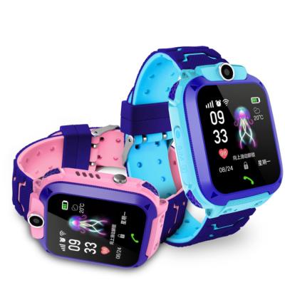 China Newest Kids Watch Q12 Smart Watch 2G GPS Navigation Kid Waterproof Smartwatch SOS Kids Books 400Mah Touch Screen For Android IOS for sale