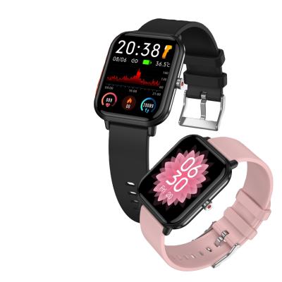 China Touch Screen Smart Watch V-Q9pro Smart Watch With Body Temperature Heart Rate Blood Oxygen Sleep Monitor for sale