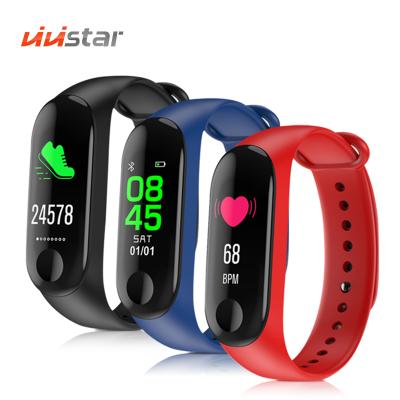 China TPU Smart Band 3 Smart Wristband With Sleep Monitor Wristband Fitness Smart Watch for sale