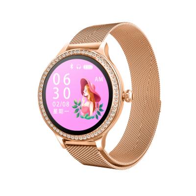 China MP3 Playback M8 Women's Smart Watch Fitness Tracker Smart Bracelet Waterproof Heart Rate Monitoring Sport Watch for sale