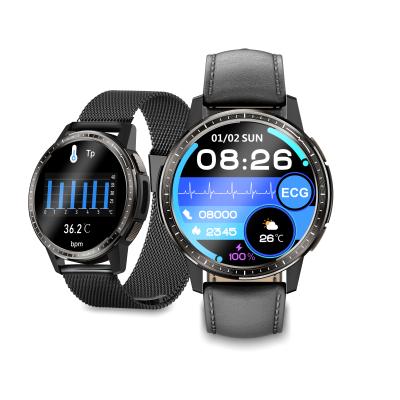 China APP Control H9 Smart Watch Fitness ECG+PPG Hear Rate BP Blood Pressure Touch Watch Android IOS Call Digital Wireless Sports Watch for sale