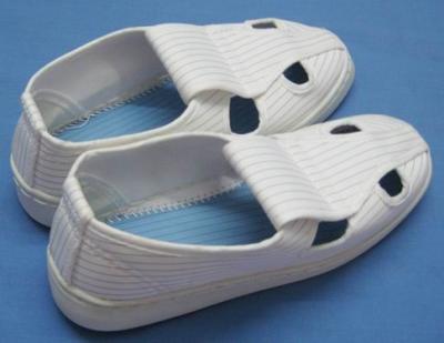 China PU/PVC/Rubber/Leather/Cloth ESD shoes in cleanroom for sale