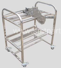 China PANASONIC MSR Feeder Storage Cart / Feeder Trolley for sale