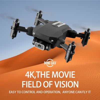 China With Camera Mini Drone 4K HD Air Pressure Altitude Hold Black WiFi Fpv Foldable RC Quadcopter Drone Toy for sale