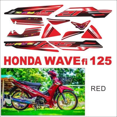 China WAVE fi 125 suitable for car beam car wave fi 125 honda full body sticker car cover hot-selling bending sticker waterproof for sale