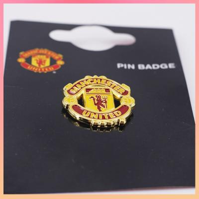 China Peripheral Products Metal Manchester United Pin Badge for sale