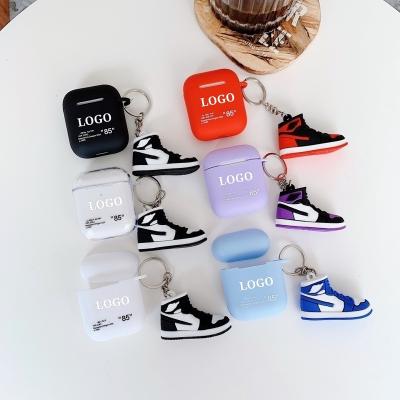 China Easy to install and remove sport earphone 2020 case for airpods case with shoe and lanyard for air 2 pods 1 pro for sale